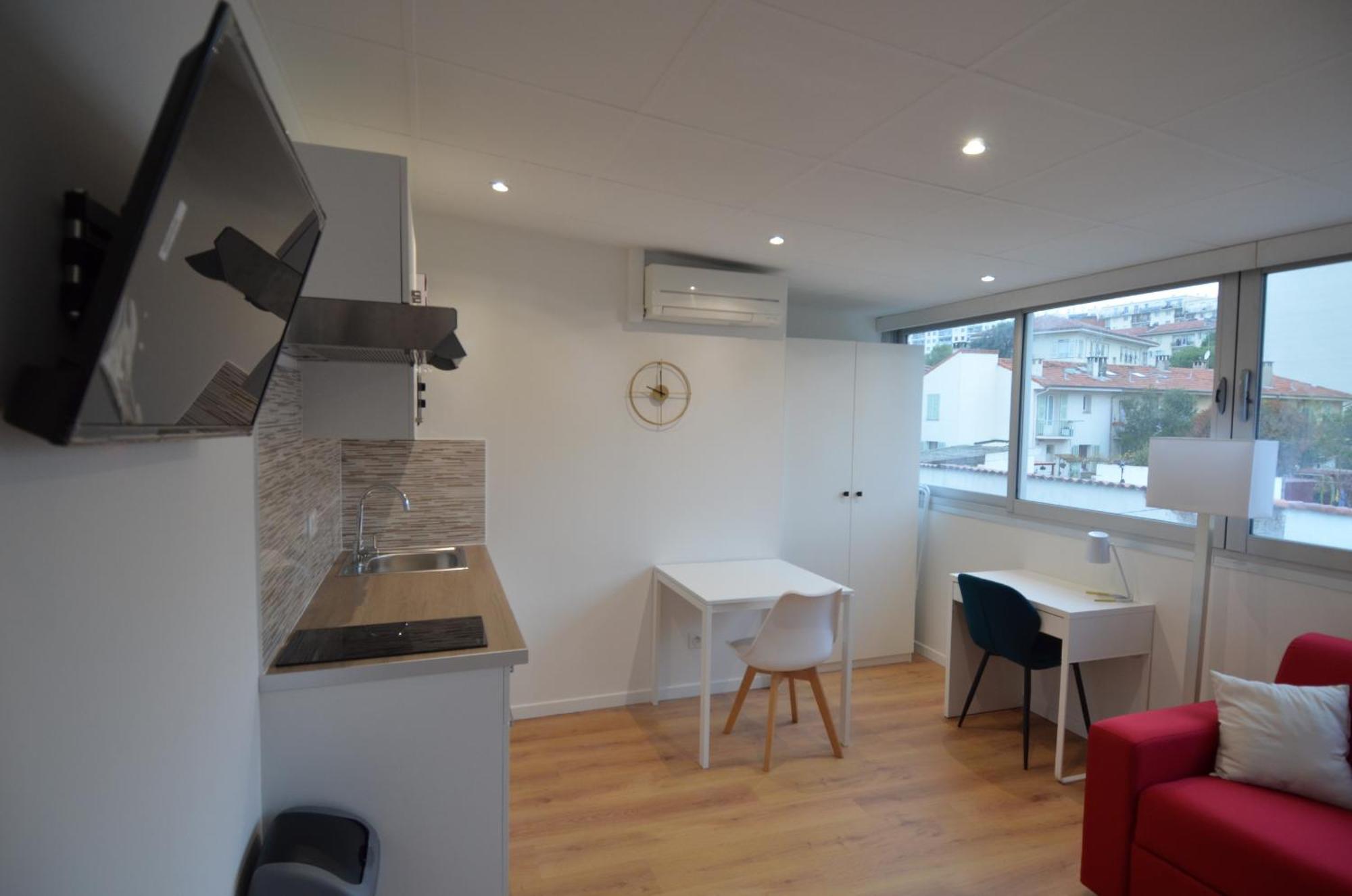 Studio Cassin - Next To Tramway Line 2 Near Airport Niza Exterior foto